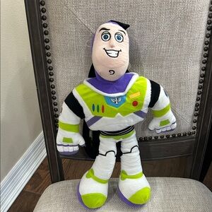 Buzz Lightyear Plush Toy - Green and White